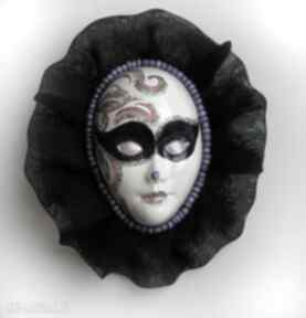 Broszka z kolekcji masquerade - tiulowa broszki samantha broszka