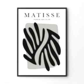 obraz black matisse #3 40x50 cm plakaty hogstudio plakat, sztuka, nowoczesne, czarne obrazy