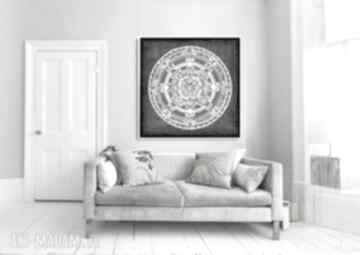 Mandala 30x30cm małgorzata domańska plakat, obraz, grafika