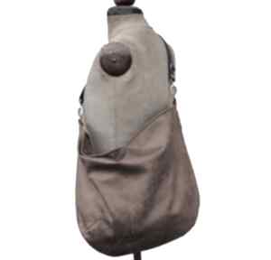 Hobo classic na skos "brown sugar" torebki bags philosophy torba, ramię, nubuk