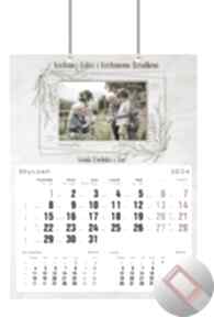 Kalendarz dla dziadków ze zdjęciem jjstudio babci, babcia, dziadek, prezent