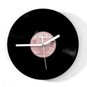 "vinyl clock" zegary shaden interior design vintage, zegar, retro, dom, prezent