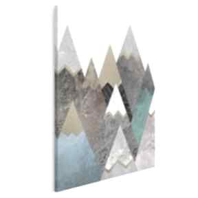 Obraz na płótnie - góry pastele w pionie 50x70 cm 64403 vaku dsgn, wierchy, pejzaż