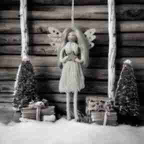 Pomysł na prezent! Zawieszka aniołek na dekoracje świąteczne kartkowelove bożenarodzenie