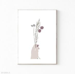 Plakat " wiosna" plakaty peprojektuje wiosna, grafika kwiaty