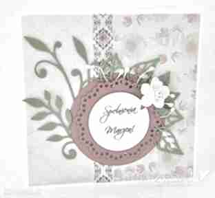 Kwietna scrapbooking kartki