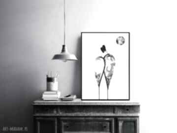 Abstrakcja wykonana ręcznie, plakat, nowoczesne obrazy, elegancki minimalizm, obraz do salonu