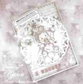 1 roczek - urodzinowa scrapbooking pejtoon kartki, urodziny