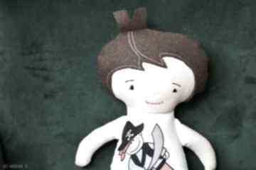 Mały frycek motyw pirat - 25 cm lalki koziołek, chłopczyk, przyjaciel - pokój chłopca