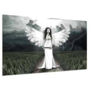 Obraz anioł 4 - 120x80cm na płótnie duży kobieta fantasy