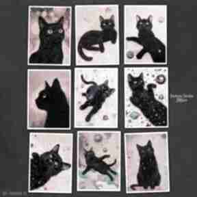 Kot kociak: zestaw grafik - fotografia prezent dla kociarzy dekoracje