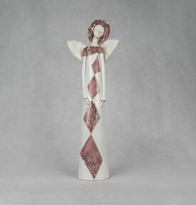 Anioł ceramiczny ceramika kącik pomysłów, ręcznie wykonany