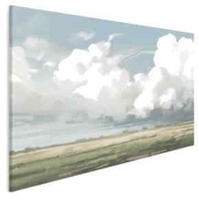 Obraz na płótnie - niebo chmury aura krajobraz - 120x80 cm 104901