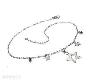 Choker alloys collection line star vol szlachetna hematyty