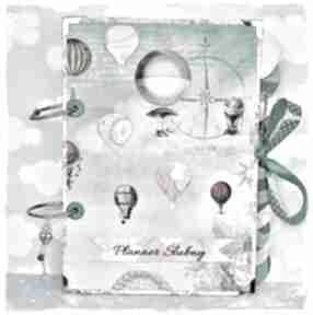 Planer ślubny - latające balony wrzosowisko planner, ślub, wesele, prezent