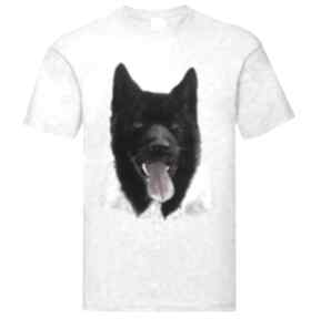 Ręcznie malowana koszulka z portretem psa