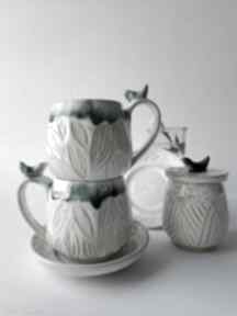 Zastawa ceramiczna 2 ceramika kate maciukajc, filiżanka, do kawy, prezent na urodziny, herbaty