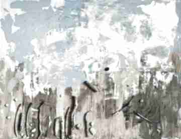 "nad oceanem" obraz akrylowy na płótnie 130x100cm artystki adriany laube art abstrakcja, ocean