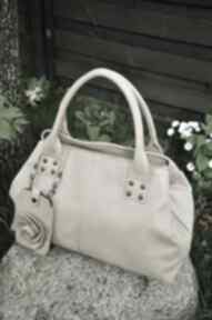 Torba do ręki V 602 light beige vera bags, torebka, beżowa, elegancka