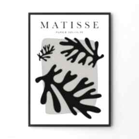 Plakat obraz black matisse #4 30x40 cm hogstudio nowoczesne obrazy, plakaty, grafiki, prezent