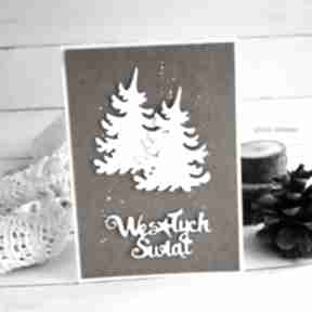 Święta prezenty. Świąteczna eco, wzór do wyboru scrapbooking kartki vairatka handmade boże