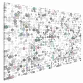 Obraz na płótnie - kolory kropki plamki 120x80 cm 83701 vaku dsgn, minimalizm, abstrakcja