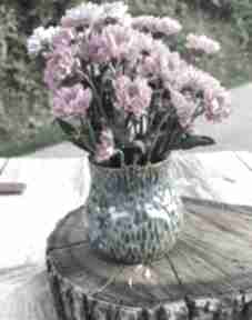 Ceramiczny wazon na kwiaty c530 wazony shiraja - kamionka, wazonik, ceramika, prezent