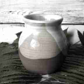 ceramiczny - seria natura ceramika badura wazon, na kwiaty, wytoczony kole, prosty styl
