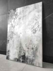 Delikatna 70x100 cm ręcznie malowany diana abstract art abstrakcja, strukturalna, salon