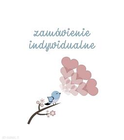 Zamówienie indywidualne - saszetka nerki happy art