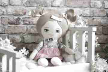 Lalka rojberka - tina 50 cm mały koziołek - dla dziewczynki, ręcznie malowana, pokój