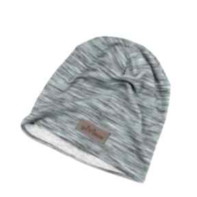 Melanżowa czapka turkusowa ciepła unisex beanie go deco, dzianina