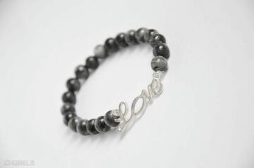 Bracelet by sis: love w kamieniach półszlachetnych, miłość, prezent, bransoletka, kamienie