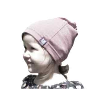Wiosenna czapka, różowa, cienka bawełniana little sophie czapa, czapeczka, dziecięca