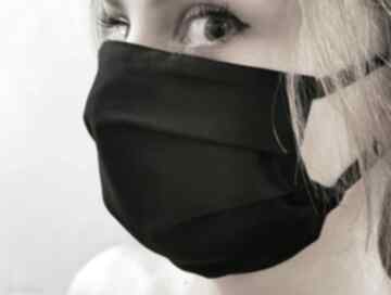 bawełniana, wielorazowa, maska na twarz, zakrywająca usta, 100% bawełna maseczki lukome