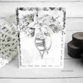 Pomysł na upominki święta! Kartka świąteczna, 526 scrapbooking vairatka handmade, boże