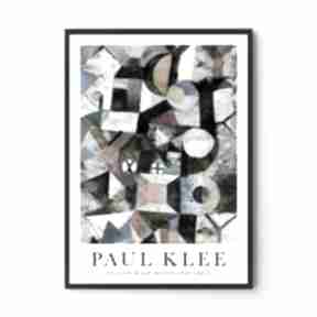 Paul klee yellow half moon ant the y - plakat 30x40 cm plakaty hogstudio, do salonu, kolor