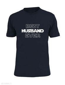 prezenty. Z nadrukiem dla męża, najlepszy mąż, od żony, urodziny, święta, manufaktura koszulek