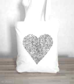 Eko torba na zakupy serce gabriela krawczyk, ekologiczna, nadruk