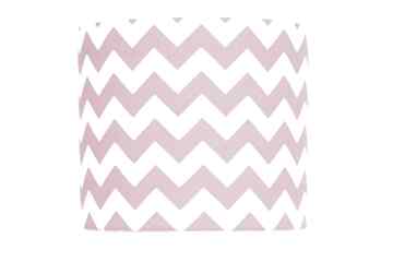 Abażur zygzak dark pink 25x25x22cm majunto, abażurek, chevron