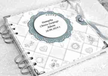 Album chrzest - personalizacja scrapbooking albumy