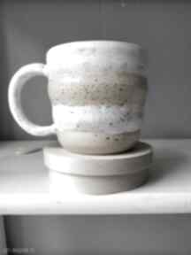 Ceramika kate maciukajc, kubek ceramiczny, użytkowa, duży do herbaty