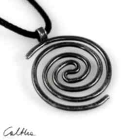 Spirala - srebrny wisiorek 2109 -22 wisiorki caltha wisiorek