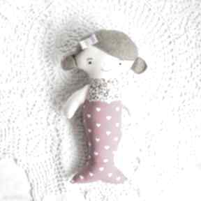 Lalka syrenka 33 cm - madzia mały koziołek, pokój dziewczynki, chrzest, roczek, bezpieczna