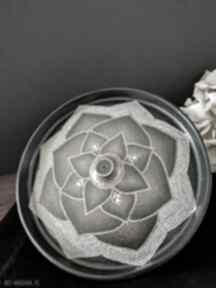 Kadzidełko. Mandala. Dekoracja, prezent dla niej, dotting, ręcznie malowana