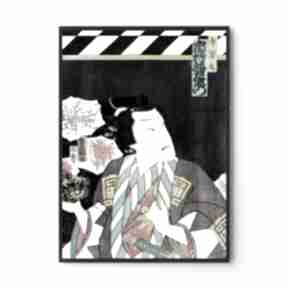 Plakat obraz ikegami A4 - 21 0x29 7cm hogstudio, azja, ozdoba