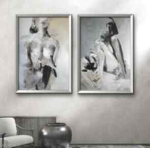 Kobieta plakat obraz: do sypialni do salonu. Duża grafika kobieca. Galeria alina louka