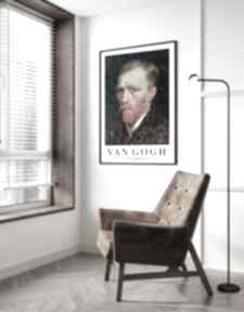 Plakat vincent van w klasycznej odsłonie - format 61x91 cm plakaty hogstudio gogh, do salonu