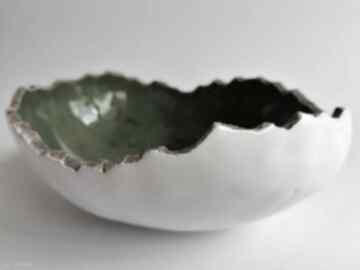 Pomysł prezent pod choinkę! "jajeczna new 10 ceramika eva art rękodzieło, miseczka z gliny, jak