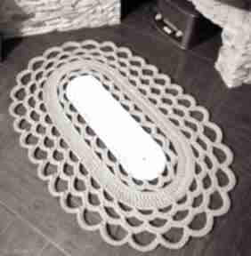 Dywan owalny ze sznurka bawełnianego 75x115 cm